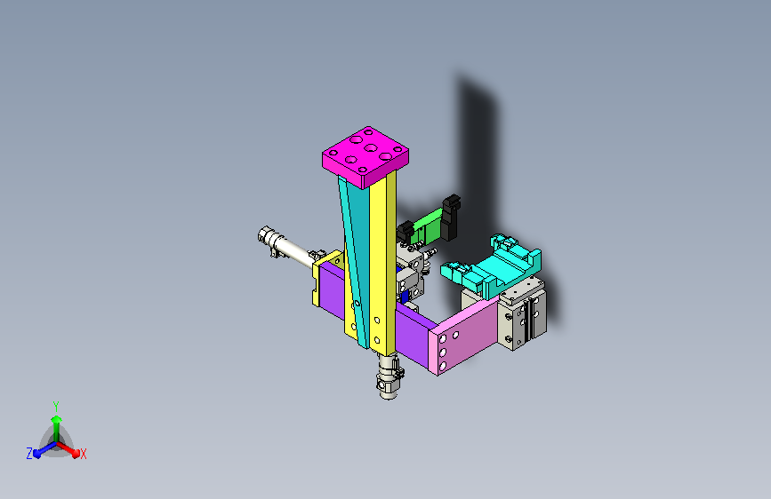 自动夹紧移栽机构
