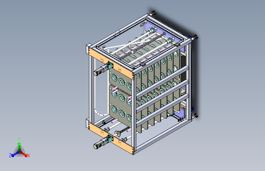 自动升降料仓模组