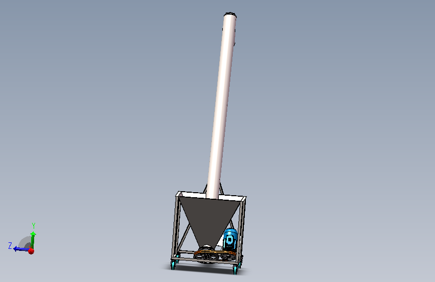 3D螺旋输送机设计图==1182651=100