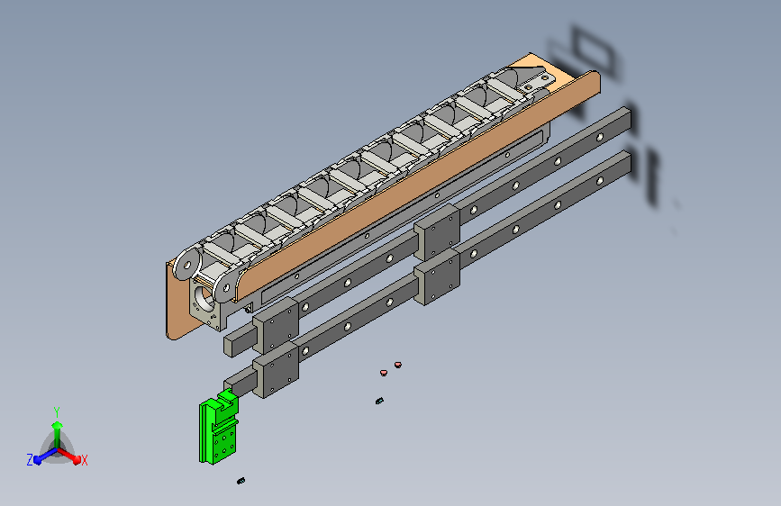 自右向左搬运分料变间距模组