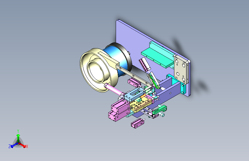 5mm金属套环振动盘排列与抓具设计