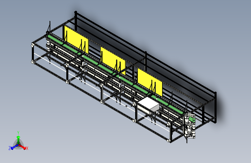 6米三皮带流水线