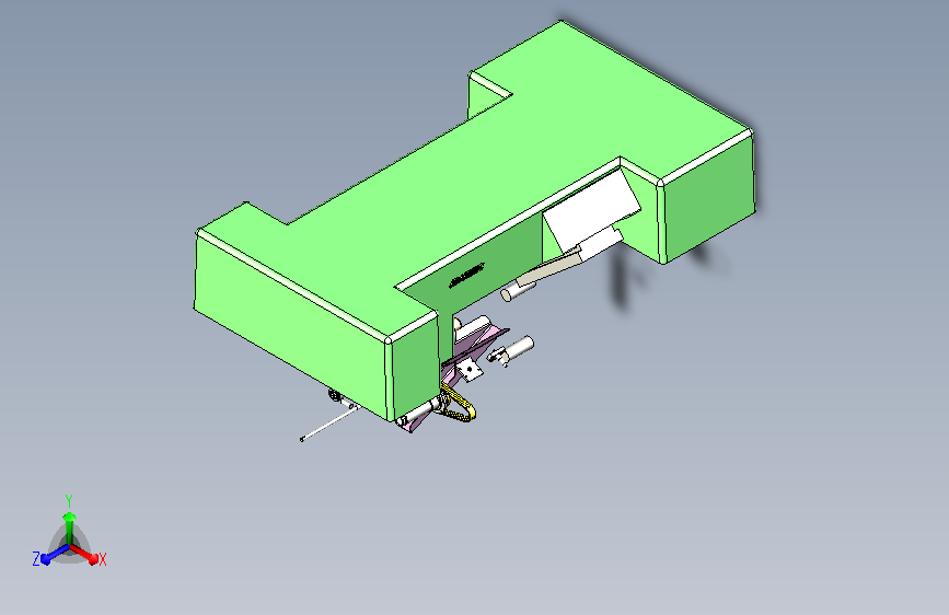 6轴自动车床3D模型