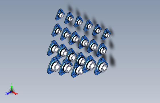 21种SAPFT200带座轴承