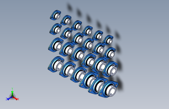 24种SAPFL200带座轴承