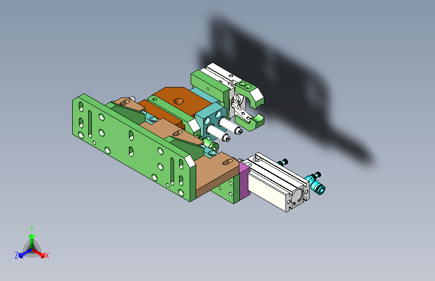 90度抓取放料移栽机构
