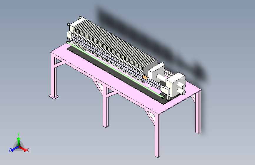 1250型程控聚丙烯隔膜压滤机