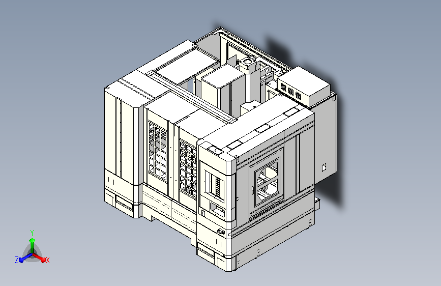 850B加工中心及钣金外壳防护罩