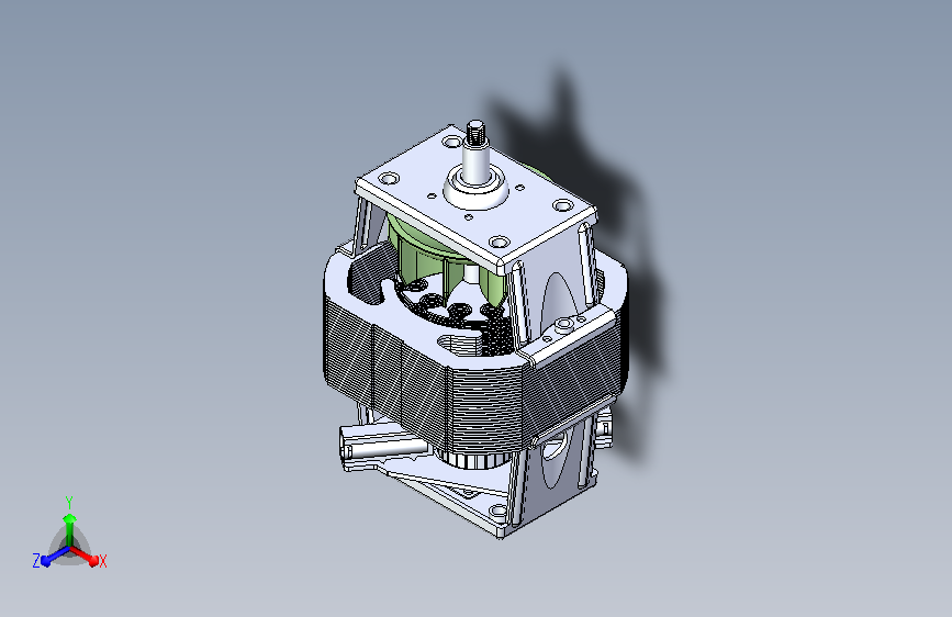 8830电机产品装配全尺寸