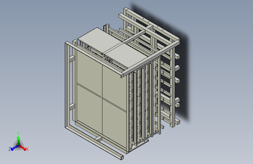 B8保险杠骨架器具_翻板