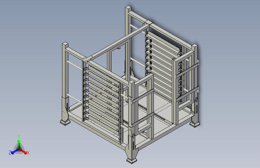 Golf A6折叠天窗料架