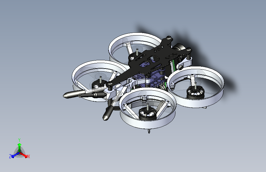 IFLIGHT Cinebee 75HD四轴飞行器无人机3D图纸