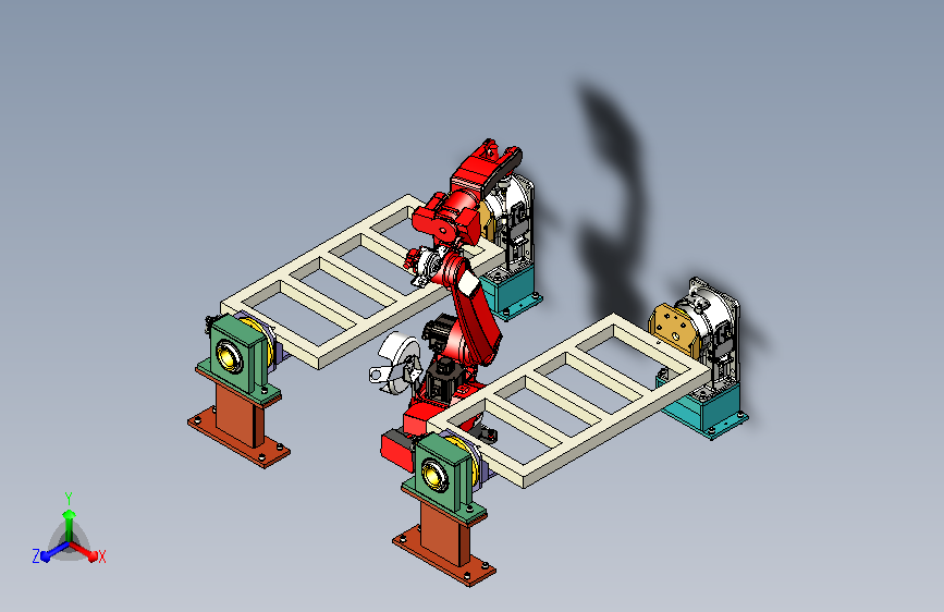 H型焊接变位机设计