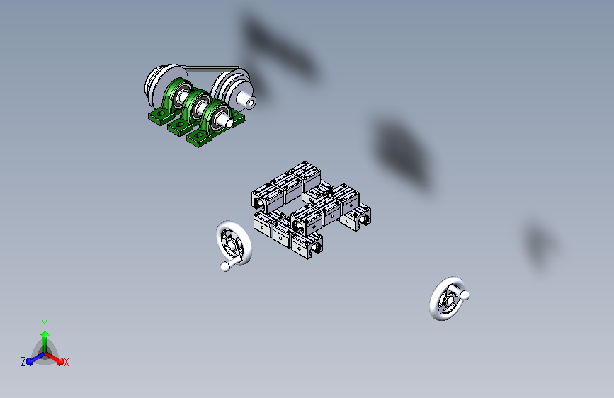 lathe车床核心结构3D图纸