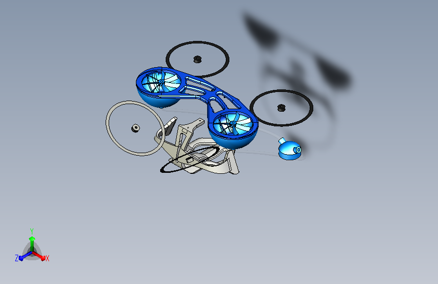 LifeLine四轴无人机3D图纸