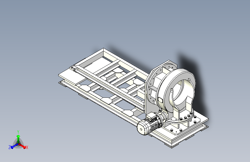L形单轴变位机设计