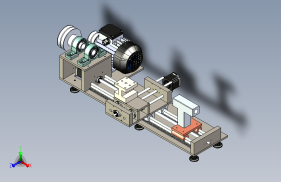 MINI CNC Lathe微型数控车床3D数模图纸