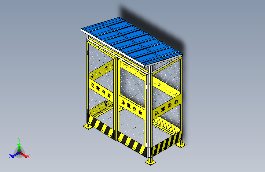 标准化电箱防护棚