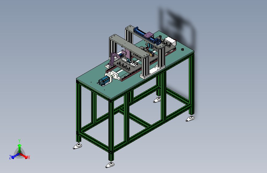 插座去毛刺打磨机3D图纸