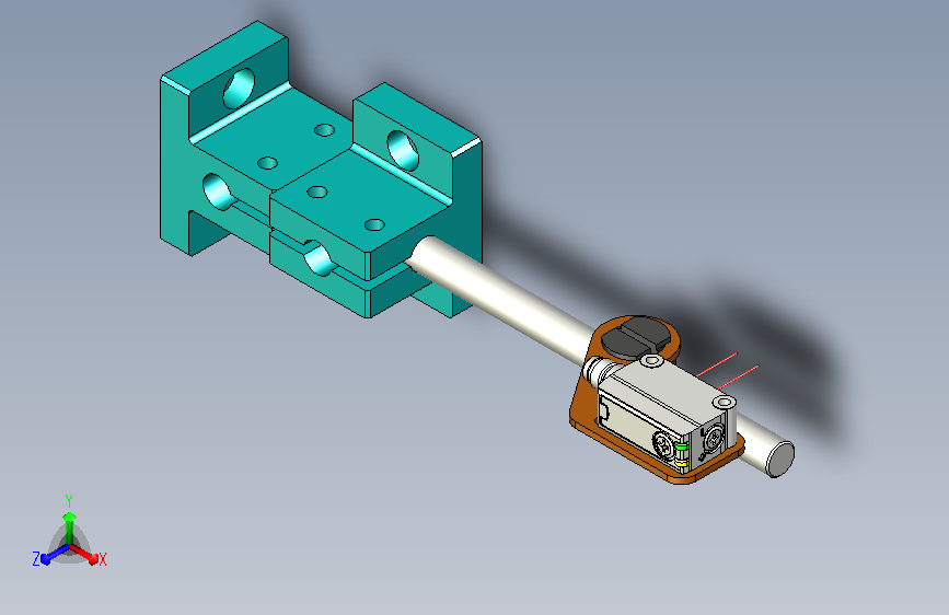 传感器检测支架