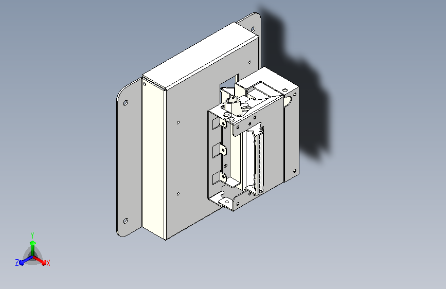 打印机出票结构
