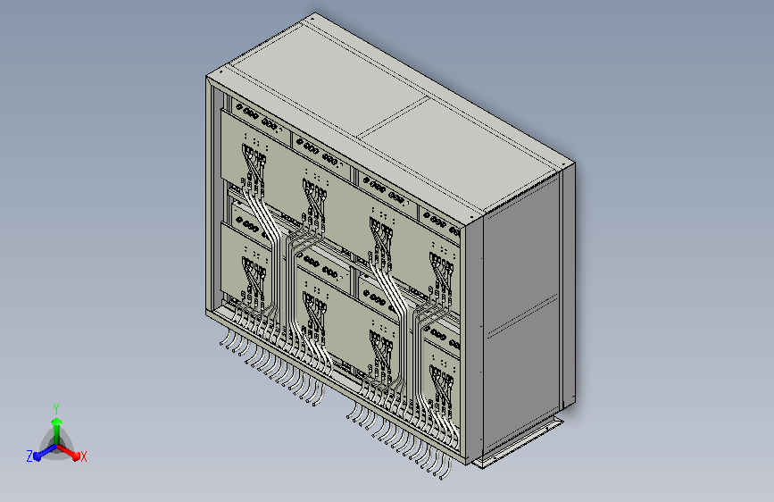 大功率充电机组系统阵列