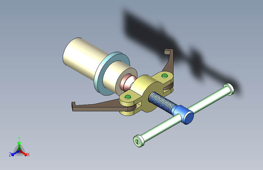 带轮拉马模型设计