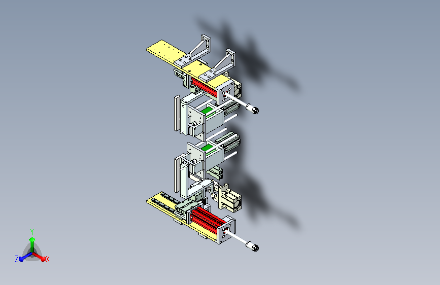弹垫片压入机构设计