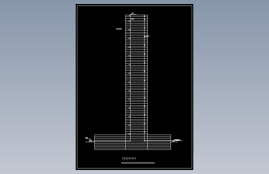 临水临电竖向布置图(沿楼层高度方向)