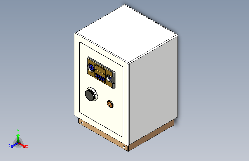 电子防盗保险柜