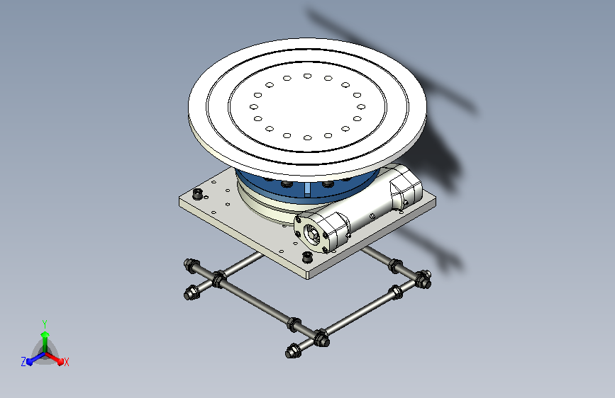 调整任意角度机器台