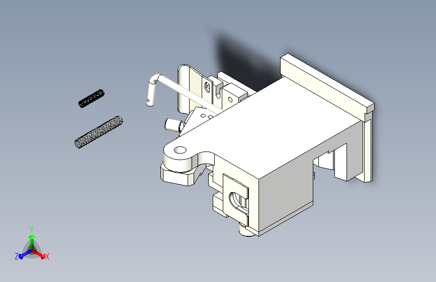 端子自动机的成型模具