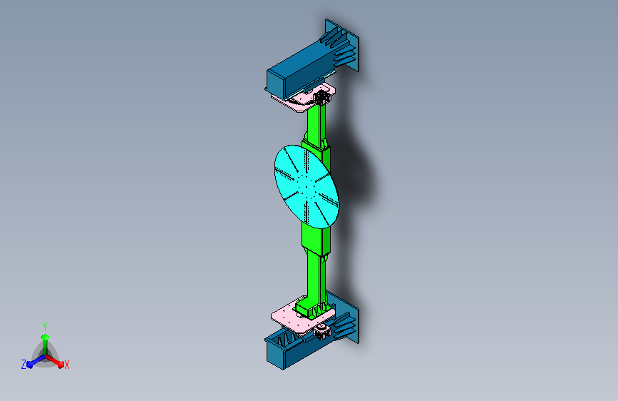 二轴转盘变位机设计