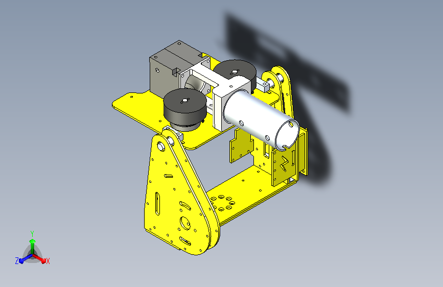 发射炮云台设计