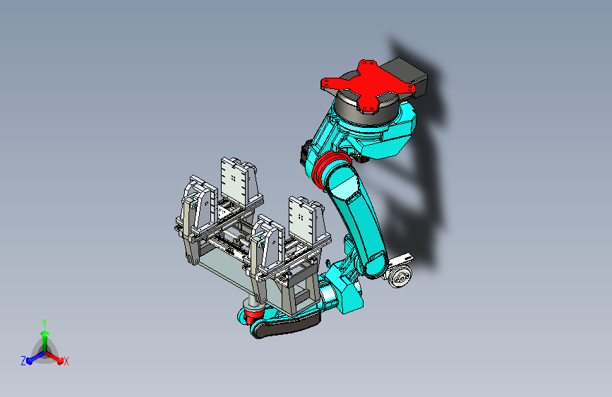 方管自动化抱具设计（机器人抓取）