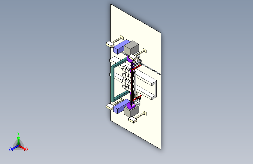 高铁挡片搬运工作站