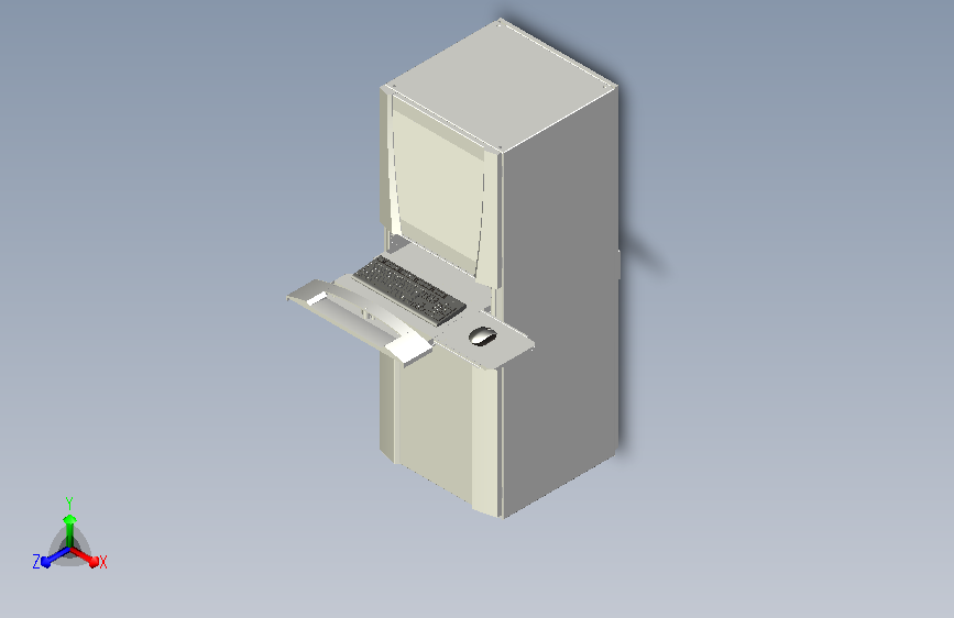工业电脑与操作平台一体化设计
