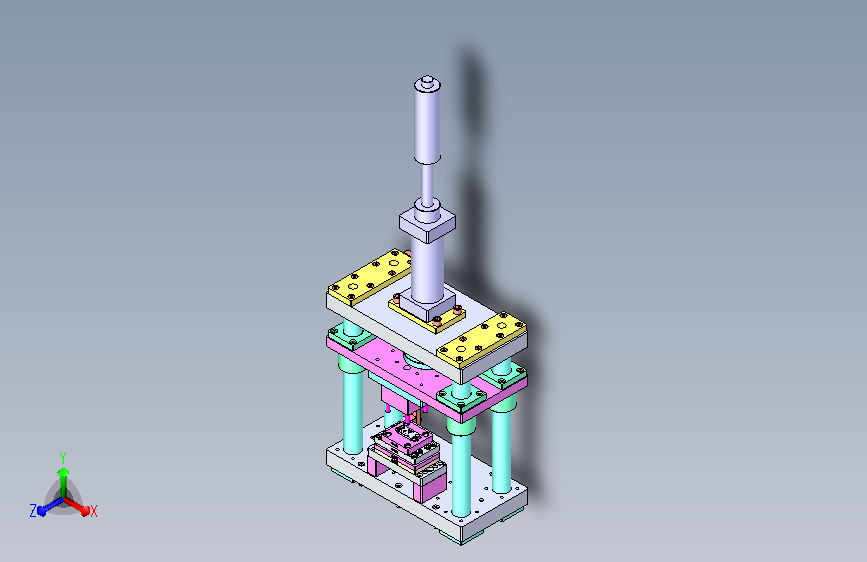 华为5G升降机定位销铆压机