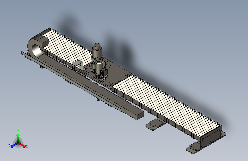 机器人第七轴3.4米行走轨道