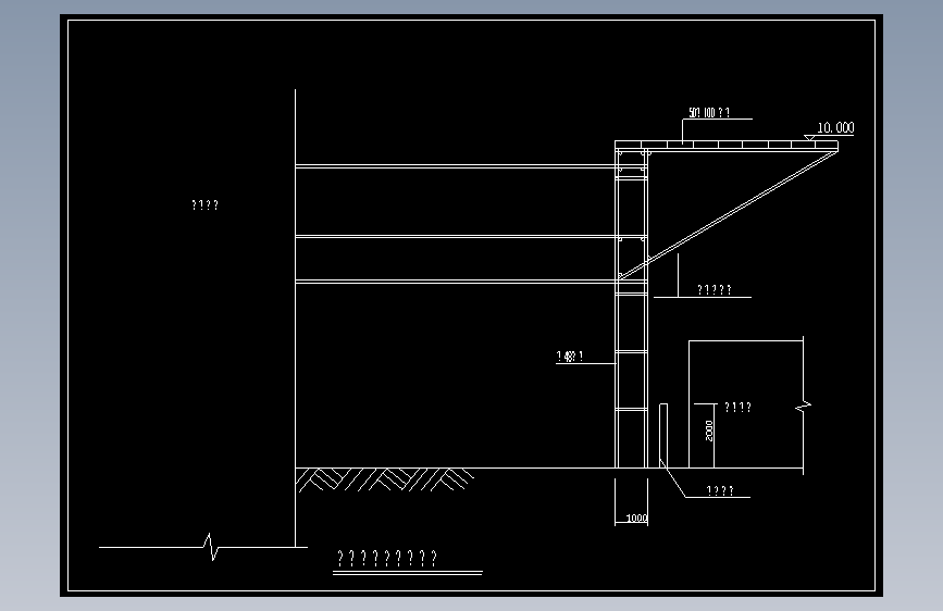 在建工程周边民居防护示意图