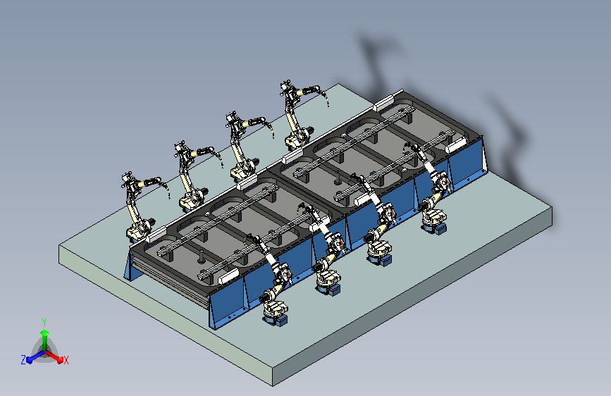 卡车油箱U形钣金支架总成焊接设计