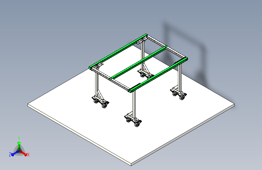 龙门架快递搬运机器人