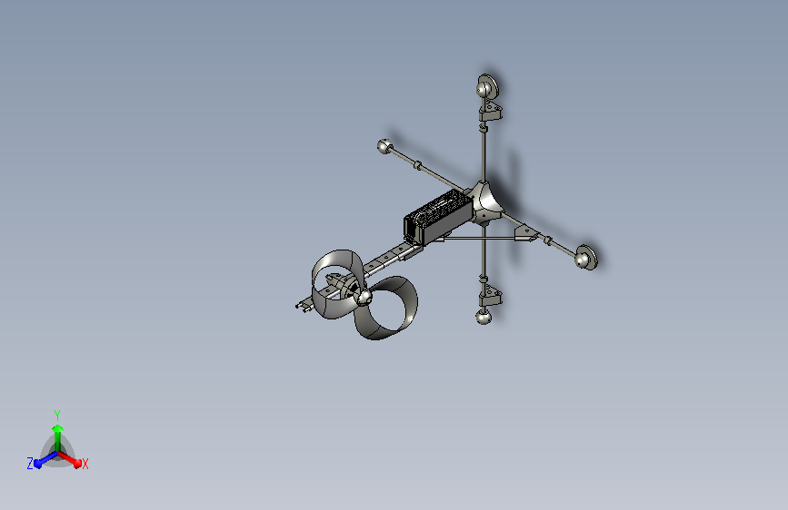 多旋翼道具试验台