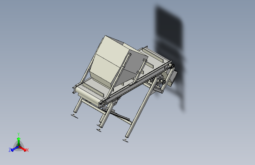 皮带上料提升机