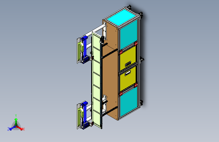 皮带线取料机构设计