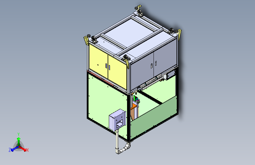 汽车管道焊接3D模型