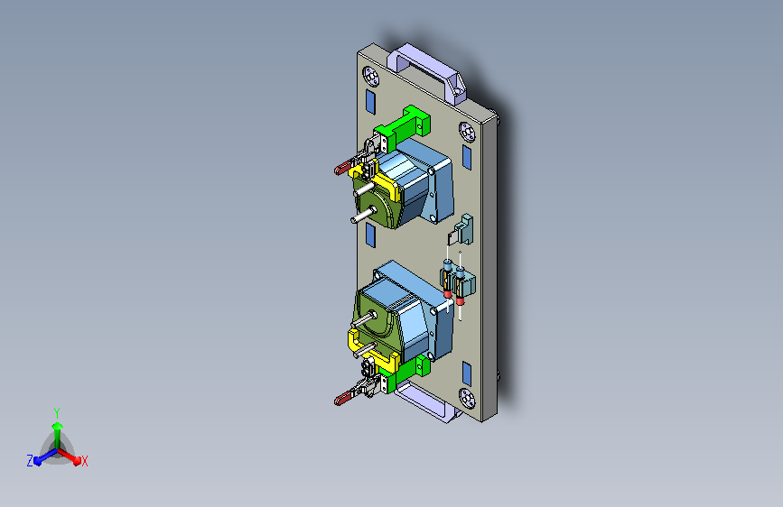 汽车后备箱散件检具