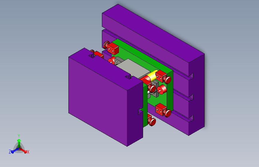 汽车后桥小件冲压模具