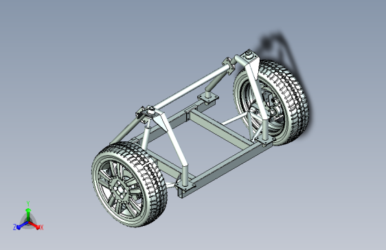汽车后动力车轮组承重设计
