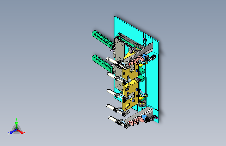 汽车翼子板小总成焊接治具设计